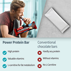 شکلات پاور پروتئین بادی اتک 35گرم Body Attack Power Protein Bar 35g