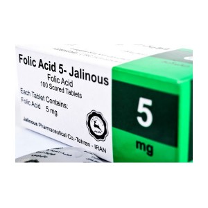 قرص فولیک اسید-جالینوس 5 میلی گرم