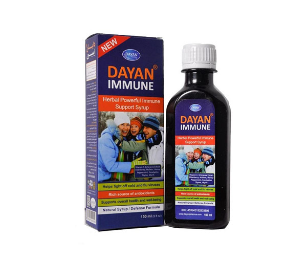 موارد استفاده از شربت Dayan Immune