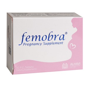 قرص مکمل بارداری فموبرا الحاوی 30 عددی