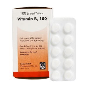 قرص ویتامین B1 دارو پخش 100 عدد