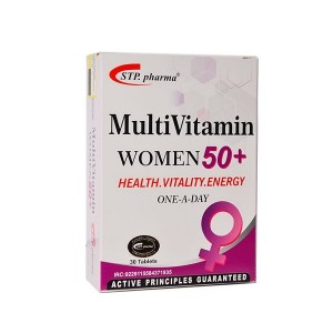 مولتی ویتامین اس تی پی فارما مناسب خانم های بالای 50 سال 30 عدد