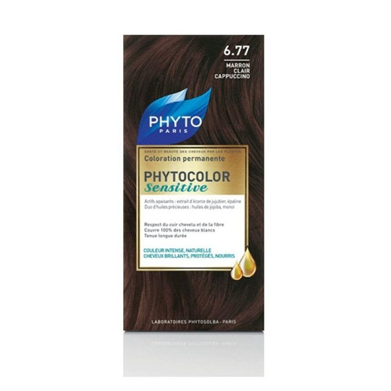 کیت رنگ مو فیتو مدل PhytoColor حجم 40 میل شماره 6 - بلوند تیره