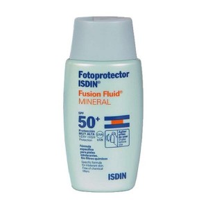 فلوئید ضد آفتاب فیوژن مینرال +SPF50 ایزدین 50 میلی لیتر
