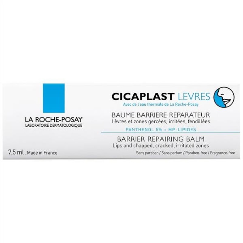 بالم لب لاروش پوزای مدل Cicaplast Lips مناسب لب های خشک و ترک خورده حجم 7.5میل