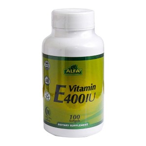 کپسول ژلاتینی ویتامین ای 400 آلفا ویتامینز