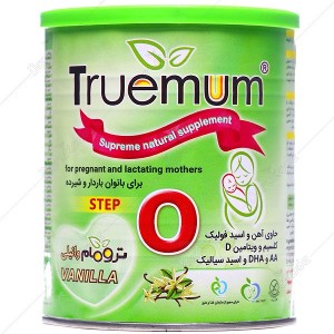 پودر ترومام وانیلی تروویتال برای دوران بارداری و شیردهی ۴۰۰ گرم