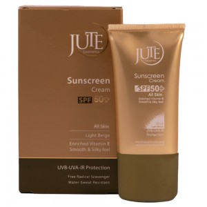 کرم ضد آفتاب مناسب انواع پوست SPF50 ژوت