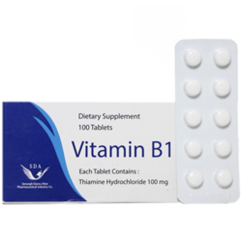 قرص ویتامین B1 سیمرغ دارو عطار 100 عددی